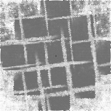 Grunge siyah beyaz desen. Monokrom soyut dokusu. Çatlakların, sürtünmelerin, çiplerin, lekelerin, mürekkep lekelerinin, çizgilerin geçmişi. Koyu tasarım arka plan yüzeyi