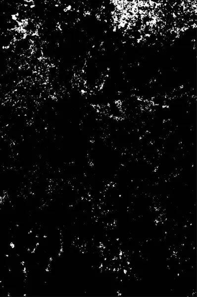 Grunge Patrón Blanco Negro Textura Abstracta Monocromática Antecedentes Grietas Rasguños — Vector de stock
