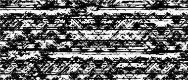 Soyut siyah ve beyaz grunge monokrom arkaplanı.   