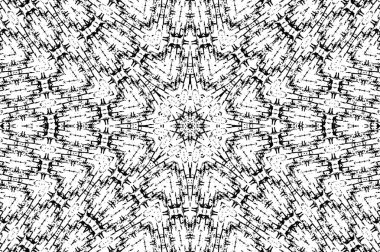 Siyah ve beyaz soyut arka plan. monokrom dokusu. 