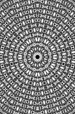 Geometrik monokrom desenli soyut arkaplan