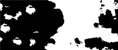 Grunge siyah beyaz desen. Monokrom soyut dokusu. Çatlakların, sürtünmelerin, çiplerin, lekelerin, mürekkep lekelerinin, çizgilerin geçmişi. Koyu tasarım arka plan yüzeyi