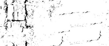 Grunge siyah beyaz desen. Monokrom soyut dokusu. Çatlakların, sürtünmelerin, çiplerin, lekelerin, mürekkep lekelerinin, çizgilerin geçmişi. Koyu tasarım arka plan yüzeyi