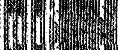 Grunge siyah beyaz desen. Monokrom soyut dokusu. Çatlakların, sürtünmelerin, çiplerin, lekelerin, mürekkep lekelerinin, çizgilerin geçmişi. Koyu tasarım arka plan yüzeyi