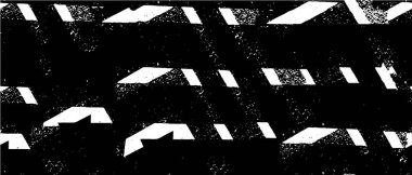 Siyah beyaz desenli, siyah benekli, çizik ve çizikli sıkıntılı bir arka plan. Soyut resimleme