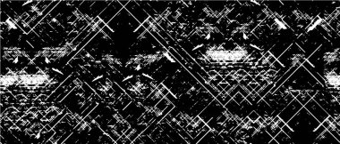 Siyah beyaz desenli, siyah benekli, çizik ve çizikli sıkıntılı bir arka plan. Soyut resimleme