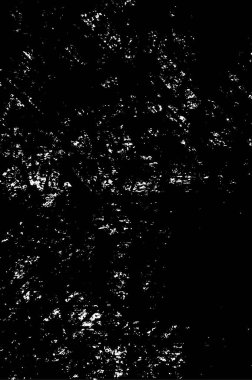 Siyah beyaz desenli, siyah benekli, çizik ve çizikli sıkıntılı bir arka plan. Soyut resimleme