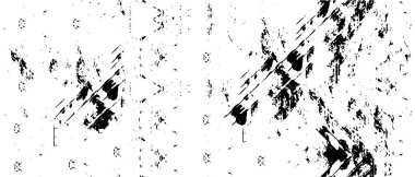 Pis, küçük lekeli, kum ve gürültülü Grunge yüzey dokusu. Küçük kirli yerleri rastgele dolduran soyut bir arkaplan. Vektör çizimi. Üstüste şablon.