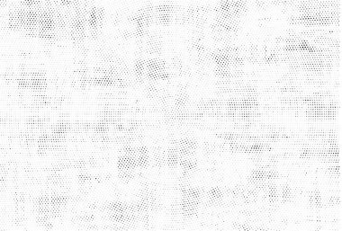 Pis, küçük lekeli, kum ve gürültülü Grunge yüzey dokusu. Küçük kirli yerleri rastgele dolduran soyut bir arkaplan. Vektör çizimi. Üstüste şablon.