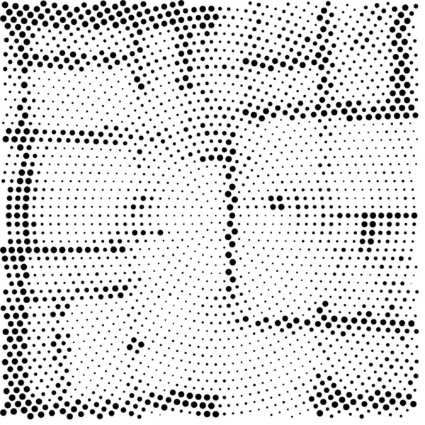 Grunge Zwart Wit Patroon Monochroom Abstracte Textuur Achtergrond Van Scheuren — Stockvector