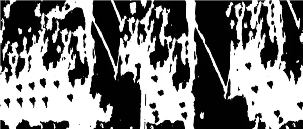 Похмурий Чорно Білий Візерунок Монохромна Абстрактна Текстура Фон Тріщин Бійок — стоковий вектор