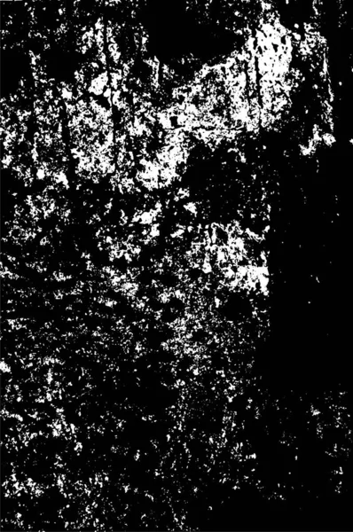 Gestresste Achtergrond Zwart Wit Textuur Met Donkere Vlekken Krassen Lijnen — Stockvector