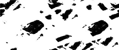 Siyah ve beyaz desen soyut baskı ve tasarım