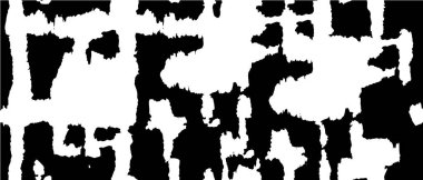 Siyah ve beyaz desen soyut baskı ve tasarım