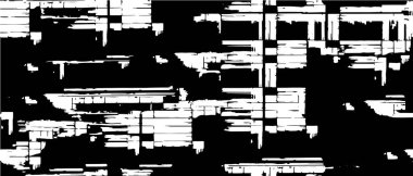 Grunge siyah ve beyaz vektör deseni soyut