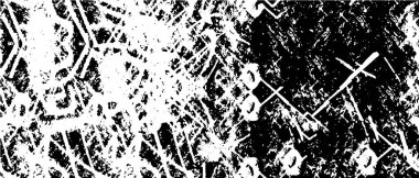 Soyut monokrom grunge arkaplanı. Siyah ve beyaz bağbozumu deseni