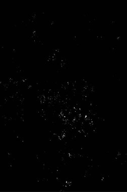 Siyah-beyaz grunge vektör arka planı. Leke ve çatlaklardan gelen tek renkli doku geniş ekran. Tasarım ve yazdırma için soyut ögeler