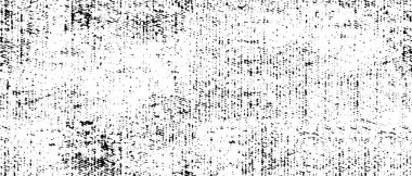 Siyah-beyaz grunge vektör arka planı. Leke ve çatlaklardan gelen tek renkli doku geniş ekran. Tasarım ve yazdırma için soyut ögeler