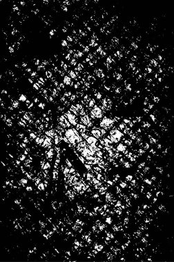 Soyut siyah beyaz arka plan. Tek renkli desen grunge tarzında. Kırılma, solma ve dizayn kaynaklı eski model.