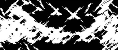 Siyah ve beyaz desen soyut baskı ve tasarım