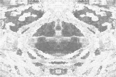 Grunge siyah-beyaz desen