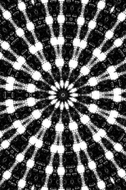 siyah ve beyaz soyut doku vektör çizimi   