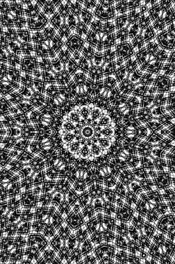 siyah ve beyaz soyut doku vektör çizimi   