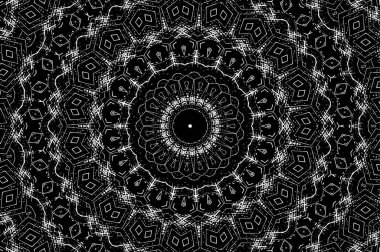 siyah ve beyaz soyut doku vektör çizimi   