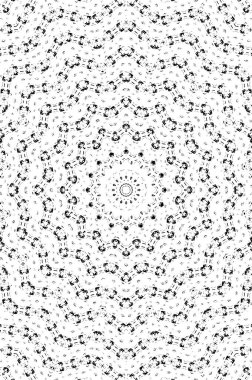 siyah ve beyaz soyut doku vektör çizimi   