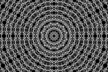 siyah ve beyaz soyut doku vektör çizimi   