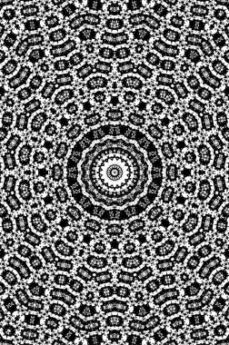 siyah ve beyaz soyut doku vektör çizimi   