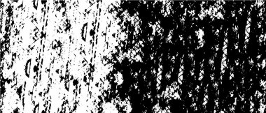 Siyah ve beyaz desen soyut baskı ve tasarım