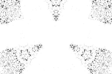 Vektör Dikişsiz siyah beyaz etnik desen 