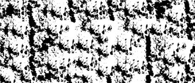 Siyah ve beyaz desen soyut baskı ve tasarım