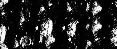 Siyah ve beyaz desen soyut baskı ve tasarım