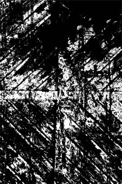 Siyah ve beyaz desen soyut baskı ve tasarım