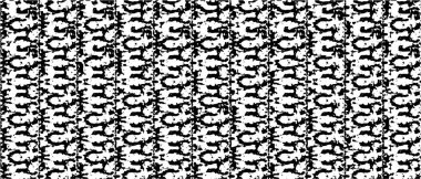 Siyah ve beyaz desen soyut baskı ve tasarım