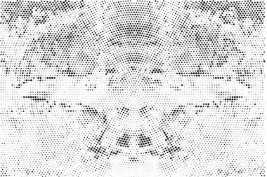 Soyut monokrom grunge arkaplanı. Siyah ve beyaz bağbozumu deseni