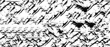 Soyut monokrom grunge arkaplanı. Siyah ve beyaz bağbozumu deseni