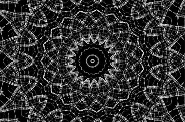 Soyut monokrom grunge arkaplanı. Siyah ve beyaz bağbozumu deseni