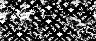 Siyah ve beyaz desen soyut baskı ve tasarım