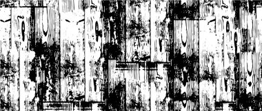 Siyah ve beyaz desen soyut baskı ve tasarım