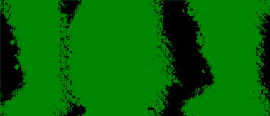 Siyah-beyaz grunge vektör arka planı. Leke ve çatlaklardan gelen tek renkli doku geniş ekran. Tasarım ve yazdırma için soyut ögeler