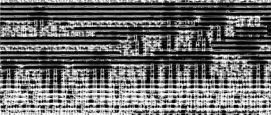 Siyah-beyaz grunge vektör arka planı. Leke ve çatlaklardan gelen tek renkli doku geniş ekran. Tasarım ve yazdırma için soyut ögeler