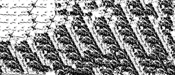 Abstracte Zwart Wit Achtergrond Monochrome Textuur Grunge Stijl Oude Vintage — Stockvector