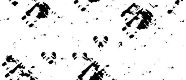 Texture Noir Blanc Imprimé Abstrait Design — Image vectorielle