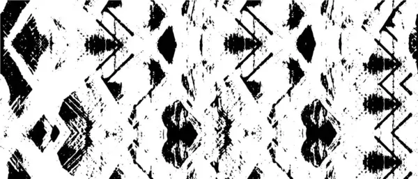 Texture Noir Blanc Imprimé Abstrait Design — Image vectorielle