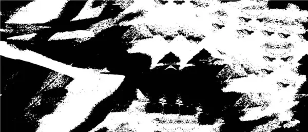 Текстура Черно Белая Абстрактная Печать Дизайн — стоковый вектор