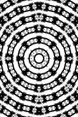 Kusursuz desen. soyut dekoratif öğeler.