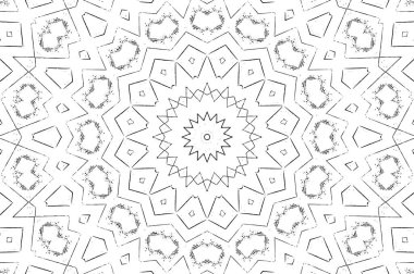 Kusursuz desen. soyut dekoratif öğeler.